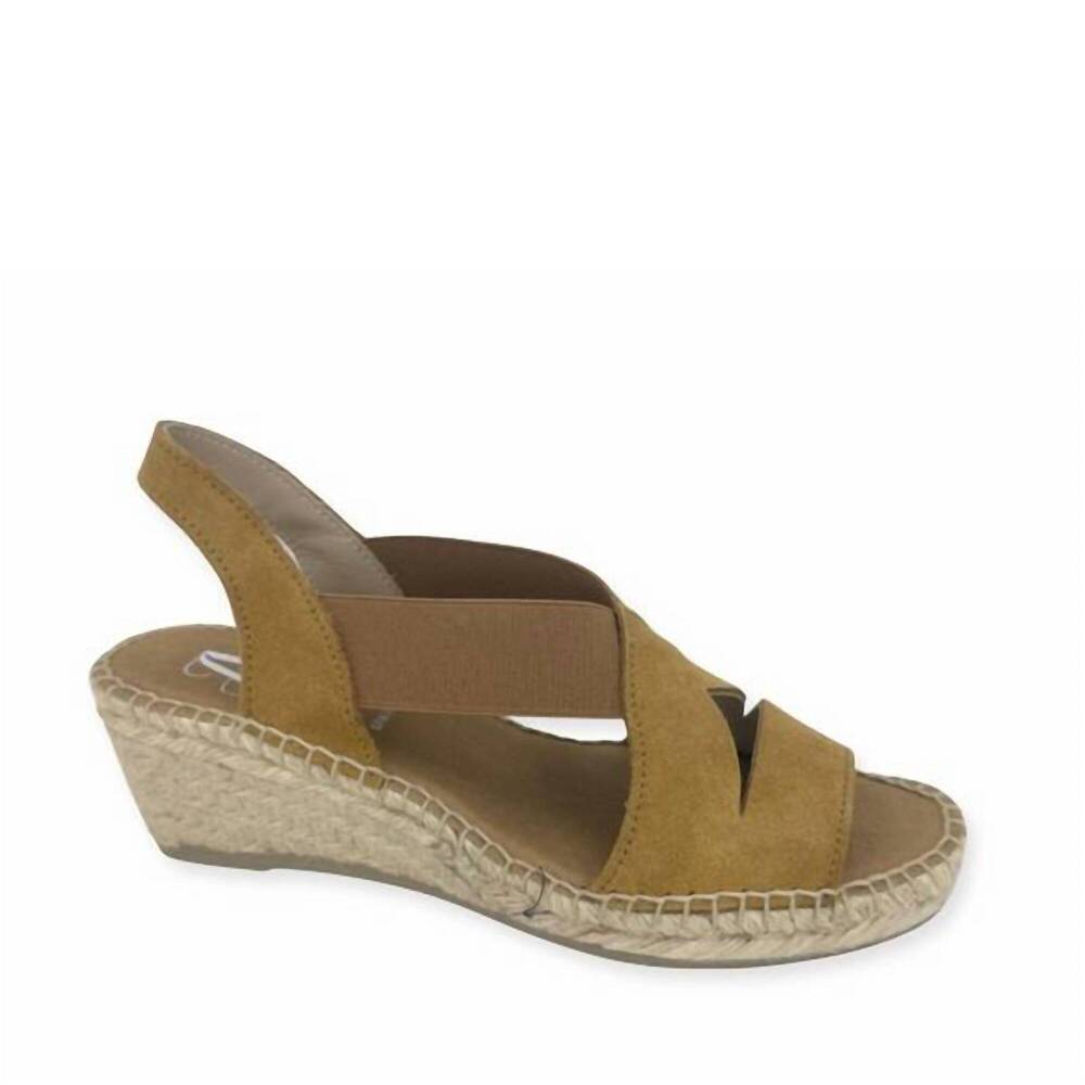 NEW JUNCAL AGUIRRE women's serraje 386 espadrille in chestnut